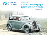 3D Декаль интерьера кабины 1937 Opel Olympia (Bronco) 1/35