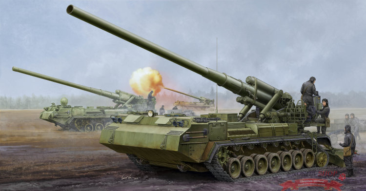 203-мм САУ 2С7M "Пион-м" (1:35) купить в Москве