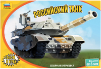 Российский танк (сборка без клея)