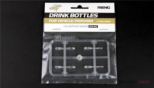 MENG Бутылки для воды (Drink Bottles for Vehicle/Diorama) купить в Москве