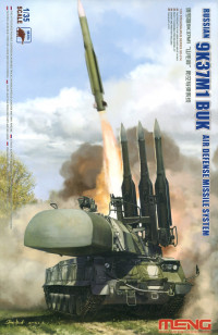 Russian 9K37M1 BUK Air defense missile system