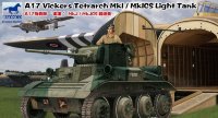 Танк  A17 Vickers Tetrarch Mk.I / MkICS Light Tank  (1:35)