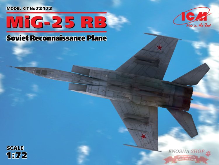 МиГ-25РБ, Советский самолет-разведчик купить в Москве