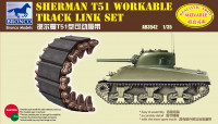 Sherman T51 workable track link Set