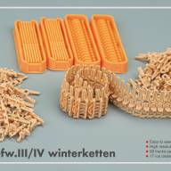 Workable track links for Pz.III/IV winterketten (3D Printed) 1/35 купить в Москве - Workable track links for Pz.III/IV winterketten (3D Printed) 1/35 купить в Москве