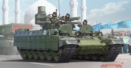Танк  БМПТ "Терминатор" (Казахстанская армия) (1:35) купить в Москве