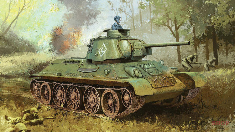 1/35 Танк Т-34/76 мод.1943 "Formochka" купить в Москве