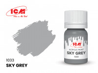 Краска Небесно-серый (Sky Grey), 12 мл.