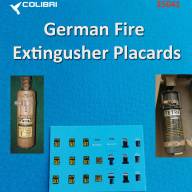 Декаль German Fire Extingusher Placards купить в Москве - Декаль German Fire Extingusher Placards купить в Москве