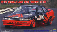 21137 ADVAN Corolla Levin AE92 "1989 Inter TEC", масштаб 1/24 (УЦЕНКА)