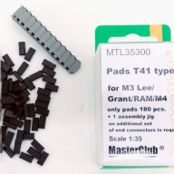 Pads T41 type for M3 Lee/Grant/RAM/M4 купить в Москве - Pads T41 type for M3 Lee/Grant/RAM/M4 купить в Москве