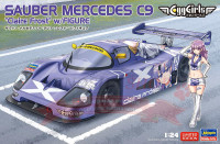 52742 Egg Girls Sauber Mercedes C9 "Claire Frost" w/Figure, масштаб 1/24