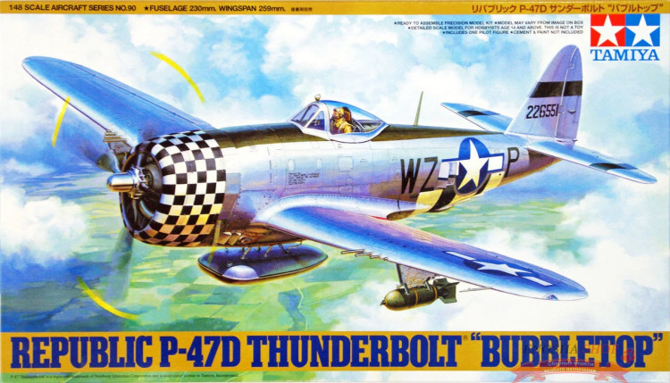 Republic P-47D Thunderbolt "Bubbletop" купить в Москве