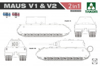 Maus V1 & V2 (2 in 1) Limited edition