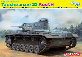Немецкий танк Pz.Kpfw.III Ausf.H Tauchpanzer III купить в Москве