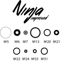 Ремкомплект для Inked Ninja  (10 колец)