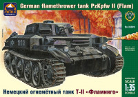Немецкий огнемётный танк Т II «Фламинго» Pz.Kpfw.II (Fl)