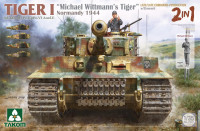 Tiger I Late Production w/zimmerit Normandy 1944 Sd.Kfz. 181 Pz.Kpfw. VI Ausf. E "Michael Wittmann's Tiger"(Late/Late Command)