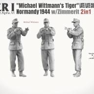 Tiger I Late Production w/zimmerit Normandy 1944 Sd.Kfz. 181 Pz.Kpfw. VI Ausf. E &quot;Michael Wittmann&#039;s Tiger&quot;(Late/Late Command) купить в Москве - Tiger I Late Production w/zimmerit Normandy 1944 Sd.Kfz. 181 Pz.Kpfw. VI Ausf. E "Michael Wittmann's Tiger"(Late/Late Command) купить в Москве