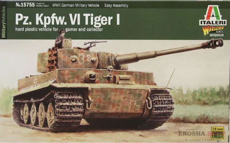 Танк Pz.Kpfw. VI Tiger I (масштаб 1/56) купить в Москве