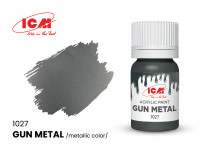 Краска Оружейная сталь (Gun metal), 12 мл.