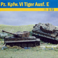 Pz. Kpfw. VI Tiger I Ausf. E (2 модели, масштаб 1/72) купить в Москве - Pz. Kpfw. VI Tiger I Ausf. E (2 модели, масштаб 1/72) купить в Москве