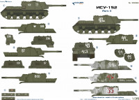 Декаль ISU-152 Part 2