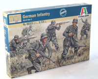 World War II German Infantry (Немецкая пехота ВМВ) 1/72