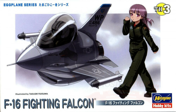 60103 F-16 Fighting Falcon Eggplane Series купить в Москве