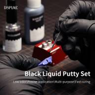 Colored Gap Filling CA Black Liquid Putty (Цианокрилатная жидкая шпаклевка черная) купить в Москве - Colored Gap Filling CA Black Liquid Putty (Цианокрилатная жидкая шпаклевка черная) купить в Москве