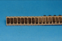 Tracks for AMX-13 with rubber pads, worn out /destructed