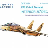 3D Декаль интерьера кабины F-14A (для модели Academy) купить в Москве - 3D Декаль интерьера кабины F-14A (для модели Academy) купить в Москве