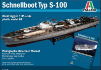Немецкий торпедный катер Schnellboot Typ S-100, масштаб 1/35