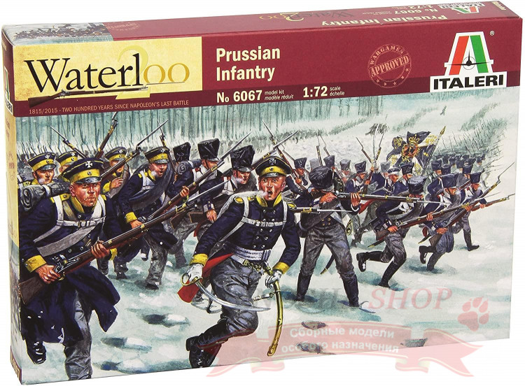 Prussian Infantry Napoleonic Wars (Прусская пехота, Наполеоновские войны) 1/72 купить в Москве