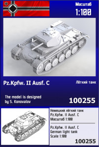 Немецкий лёгкий танк Pz.Kpfw. II C 1/100