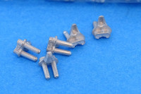 End connectors (w. solid pins) for tracks VVSS M4 Sherman (концевые соединители)