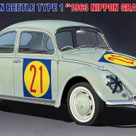20623 Volkswagen Beetle Type 1 `1963 Nippon Grand Prix`, масштаб 1/24 (УЦЕНКА) купить в Москве - 20623 Volkswagen Beetle Type 1 `1963 Nippon Grand Prix`, масштаб 1/24 (УЦЕНКА) купить в Москве
