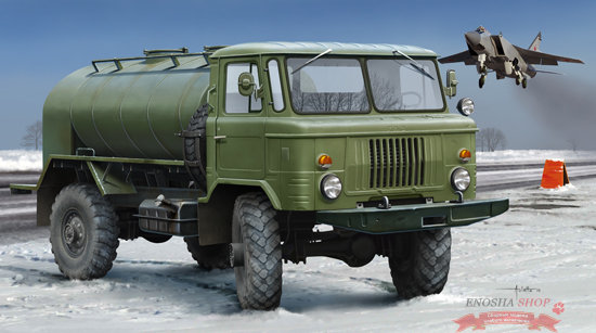 Автомобиль  бензовоз ГАЗ-66 (1:35) купить в Москве