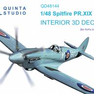 3D Декаль интерьера кабины Spitfire PR.XIX (Airfix) купить в Москве - 3D Декаль интерьера кабины Spitfire PR.XIX (Airfix) купить в Москве