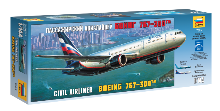 Пассажирский авиалайнер Боинг 767-300 купить в Москве