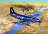 Самолёт  A-1D AD-4 Skyraider (1:32)