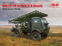 БМ-13-16 на шасси W.O.T. 8, Советская РСЗО II МВ