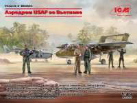 Война во Вьетнаме (Cessna O-2A, OV-10А Bronco, Американские пилоты и техники (5 фигур))
