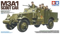 M3A1 Scout Car с 5 фигурами советских солдат