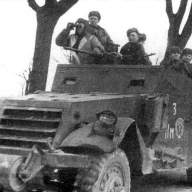 M3A1 Scout Car с 5 фигурами советских солдат купить в Москве - M3A1 Scout Car с 5 фигурами советских солдат купить в Москве