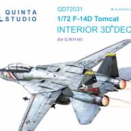 3D Декаль интерьера кабины F-14D (GWH) купить в Москве - 3D Декаль интерьера кабины F-14D (GWH) купить в Москве
