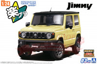 065976 Suzuki JB64 Jimny 2018 Chiffon Ivory Metallic SNAP KIT (сборка без клея), масштаб 1/24 (УЦЕНКА)
