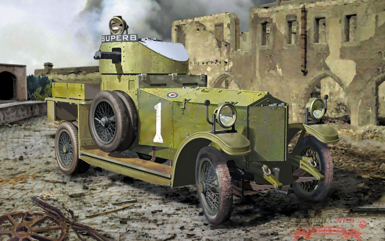 Британский бронеавтомобиль (Pattern 1914) купить в Москве