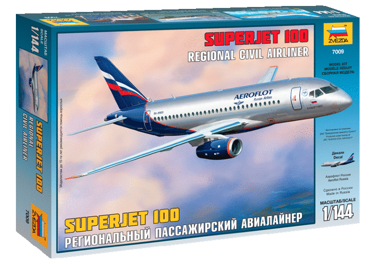 Региональный пассажирский авиалайнер Superjet 100 купить в Москве