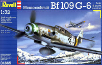 Messerschmitt Bf 109G-6 Late & early version, масштаб 1/32